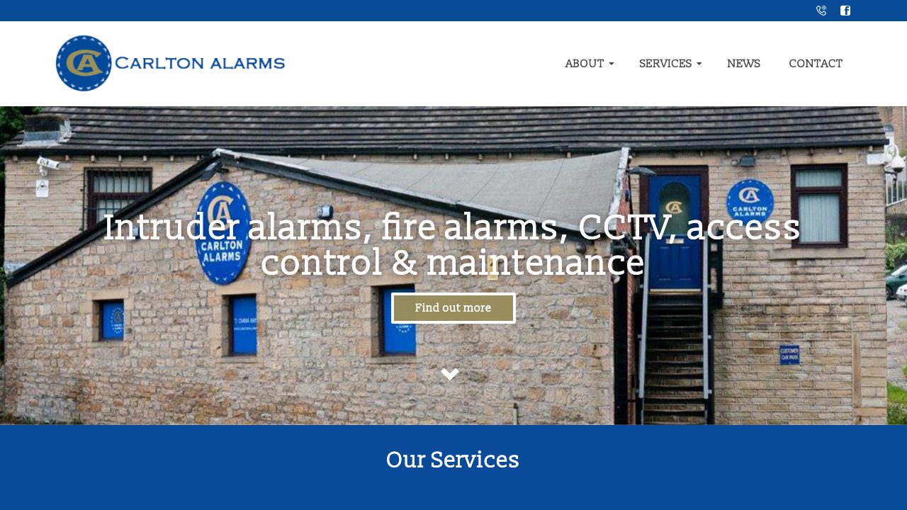 Carlton Alarms Limited website