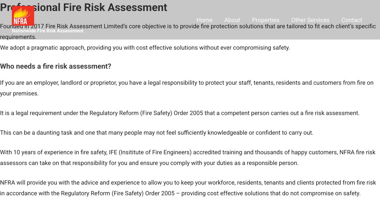 NFRA website