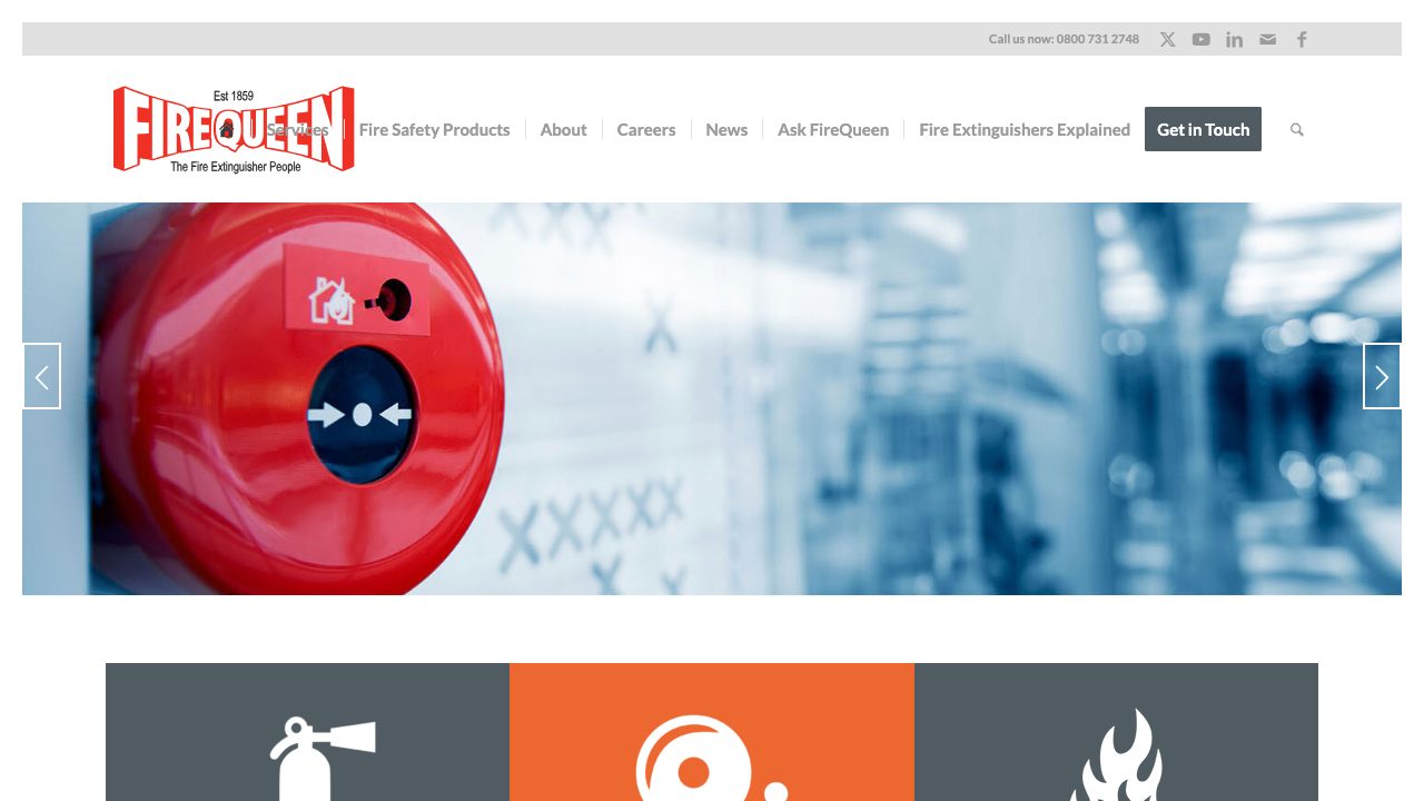 Fire Queen Ltd website