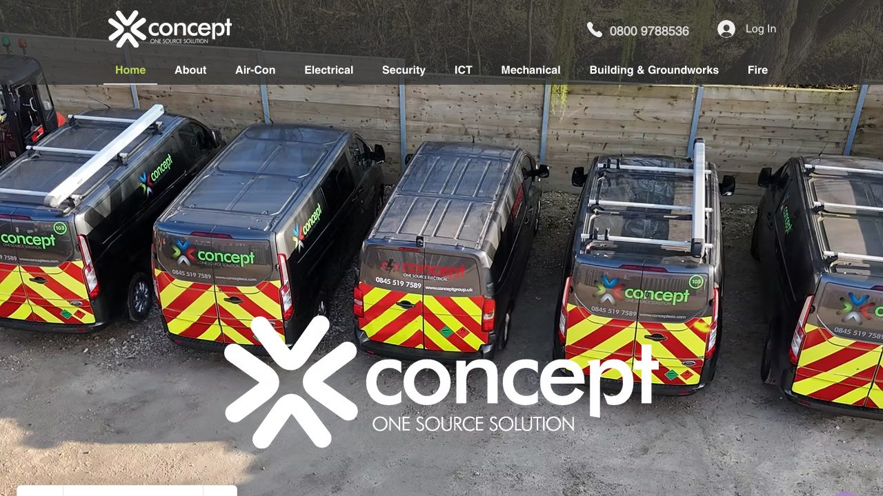 Concept One Source Solution Ltd website