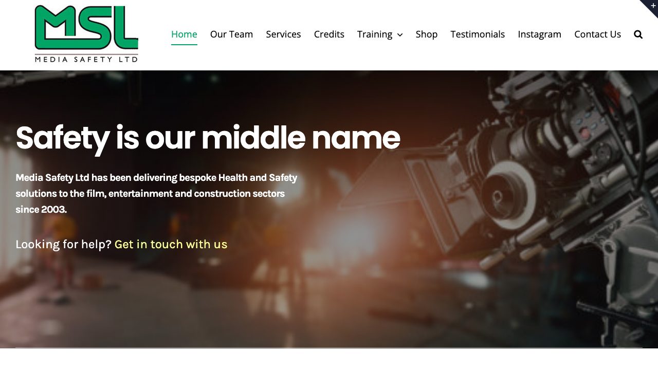 Media Safety Ltd website