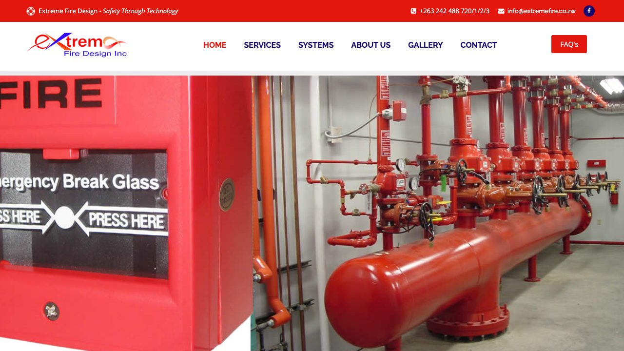 Extreme Fire Design Inc. website
