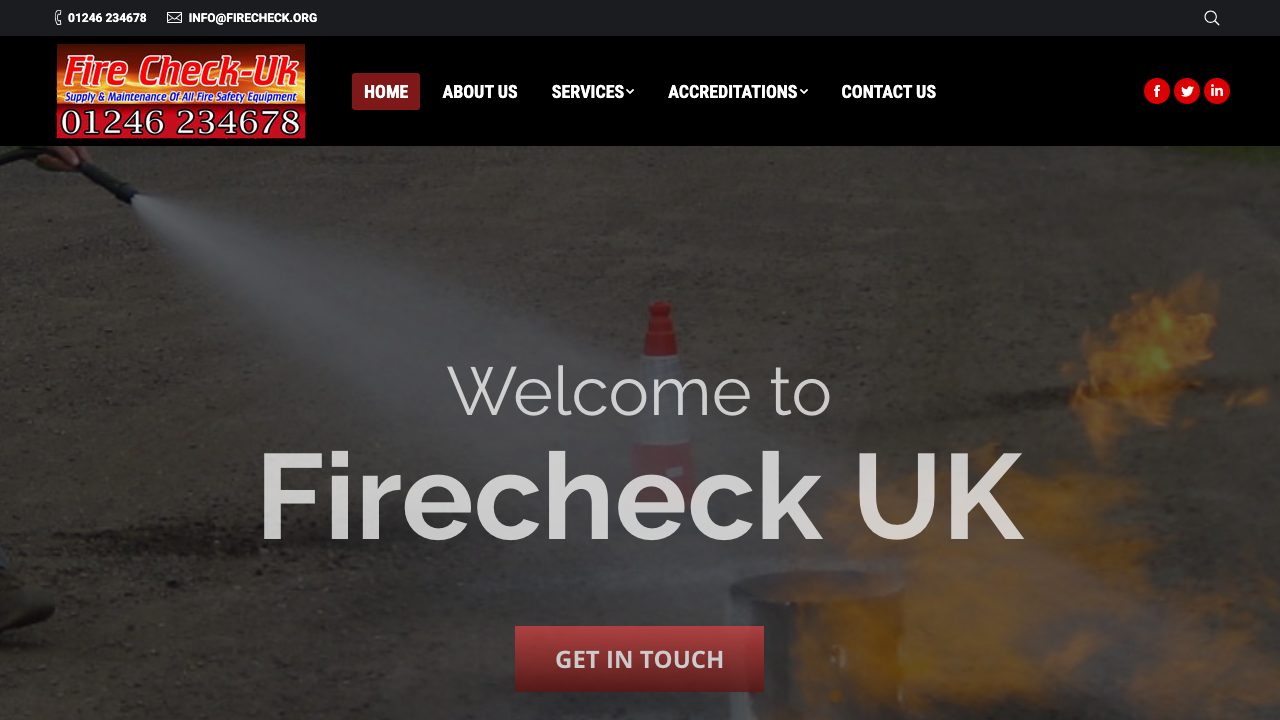 Firecheck - UK website