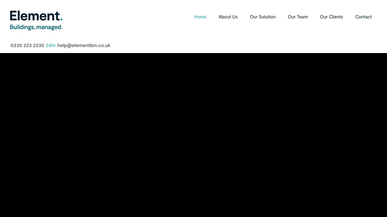 Element Building Management Ltd website