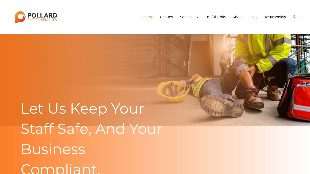 Pollard Safety Services Ltd website