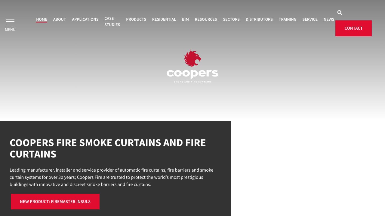 Coopers Fire Limited website