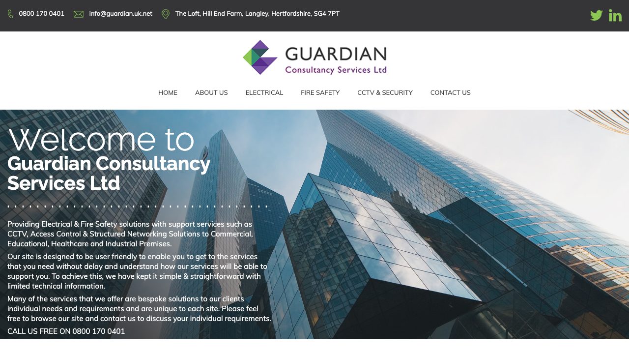 Guardian Consultancy Services Ltd website