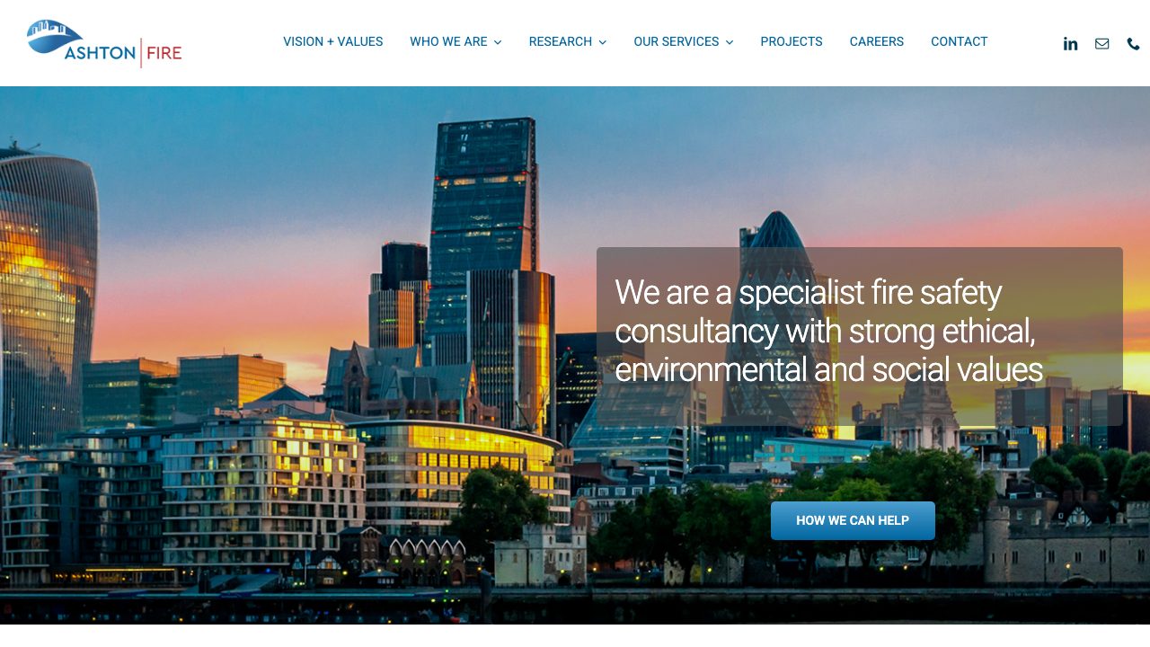 Ashton Fire Ltd website