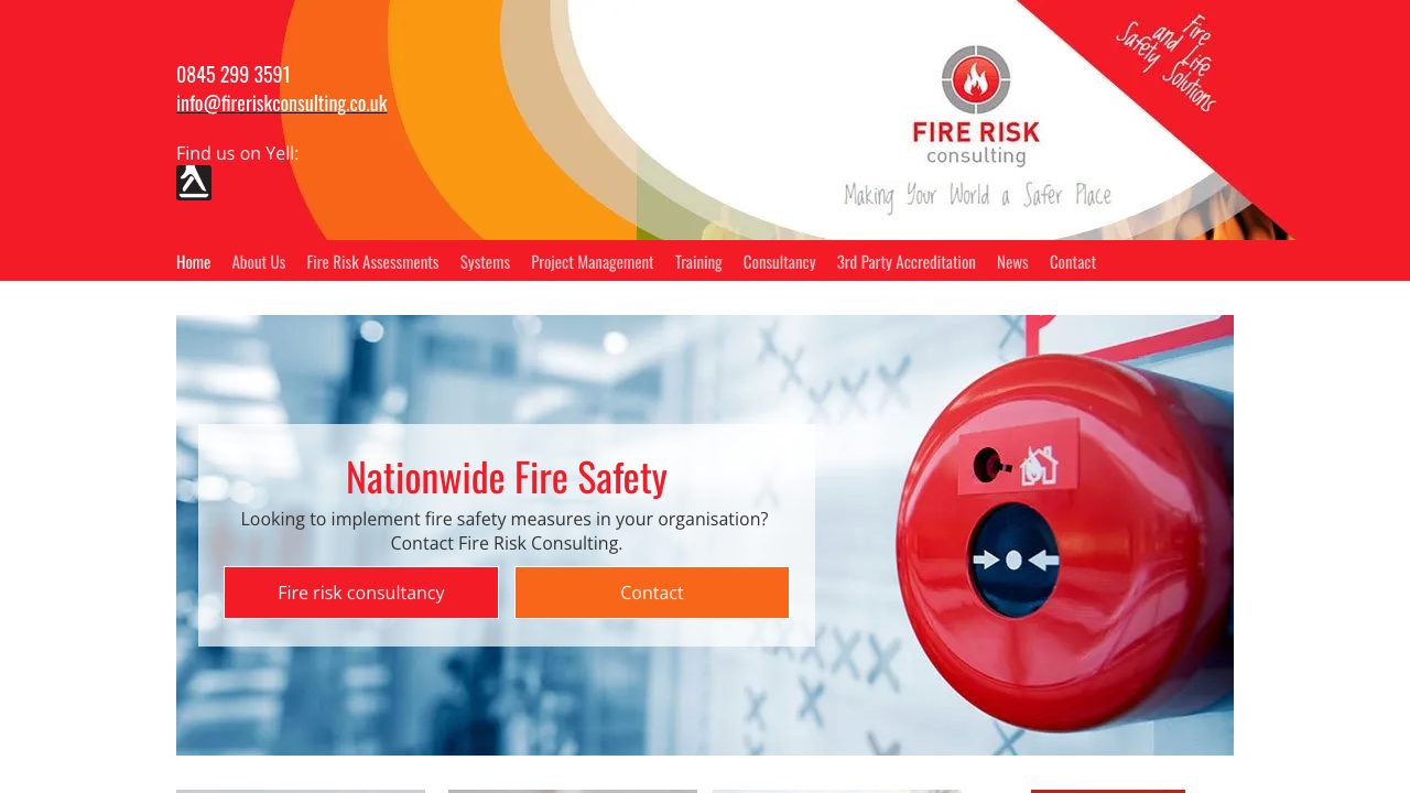 Fire Risk Consulting Ltd website