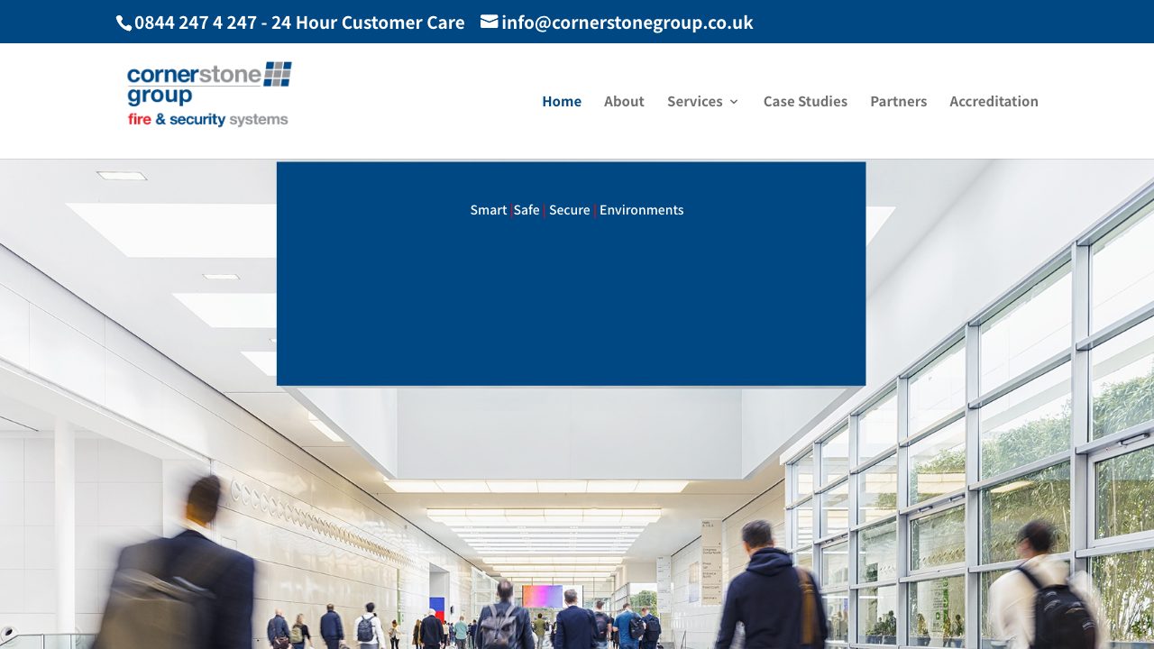 Cornerstone Fire Systems Limited website