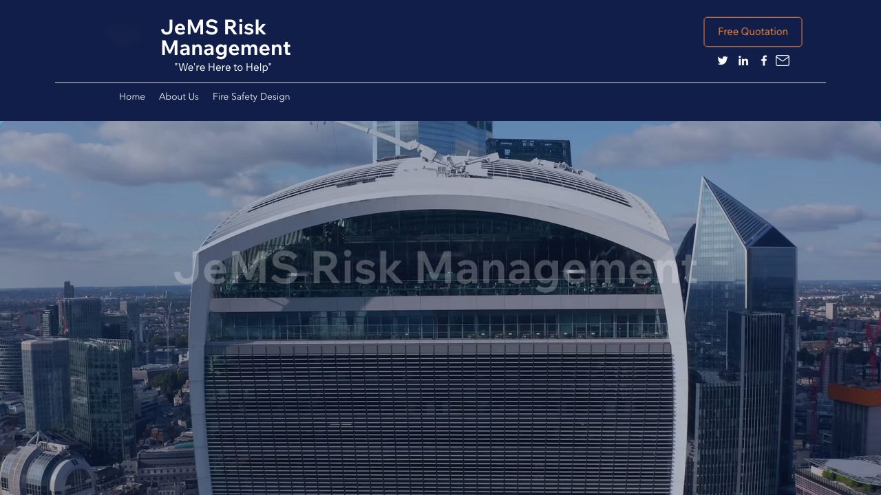 JeMS Risk Management Ltd website