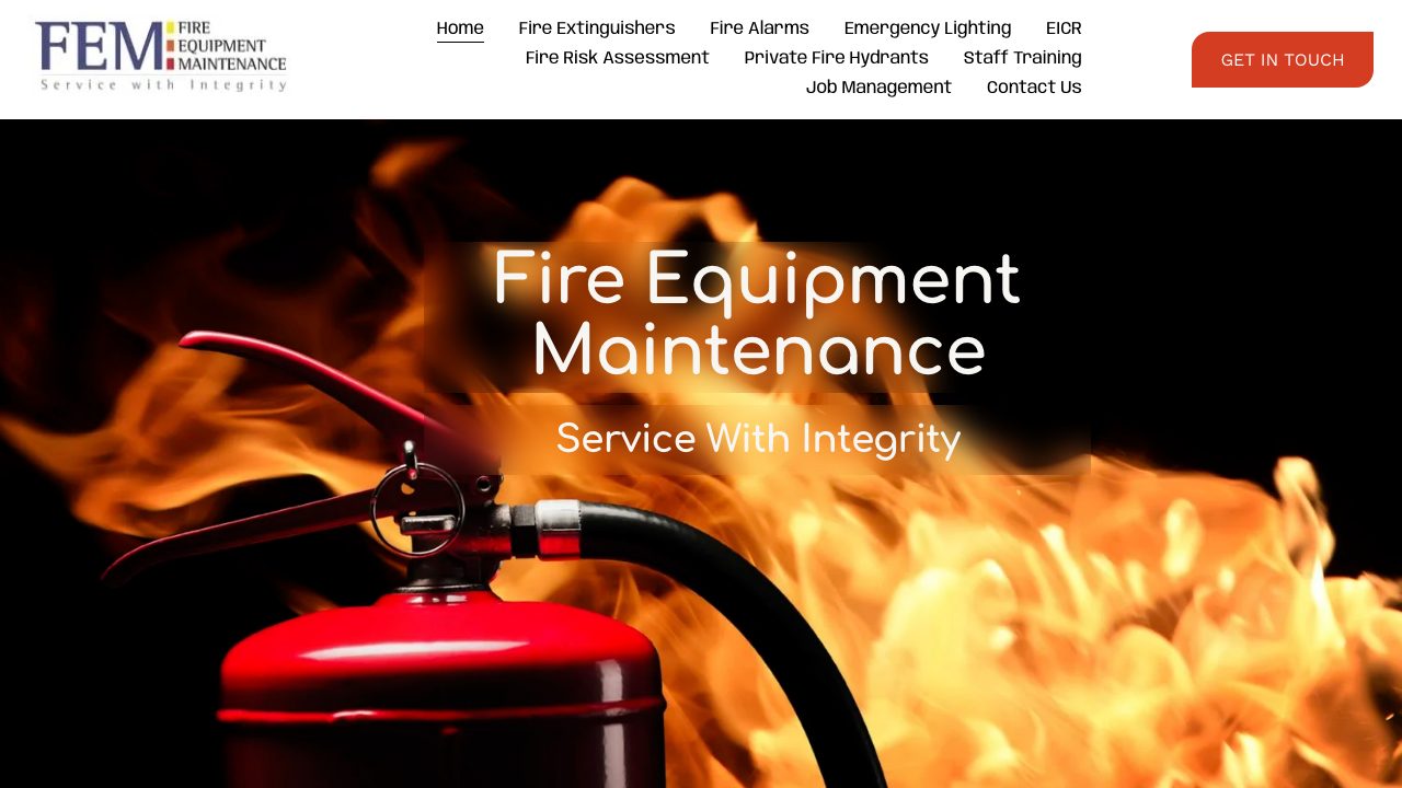 Fire Equipment Maintenance Ltd website