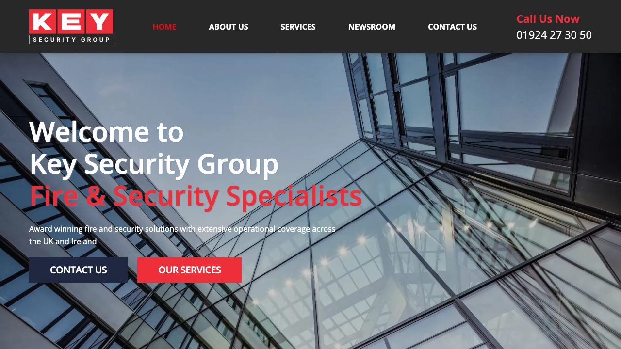 Key Security Group Ltd website