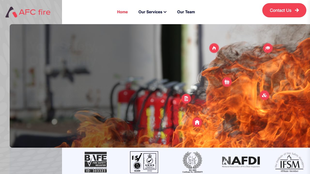 AFC Fire & Security Ltd website