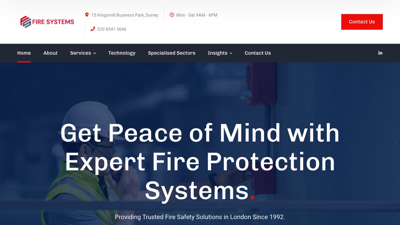 Direction Fire Ltd website