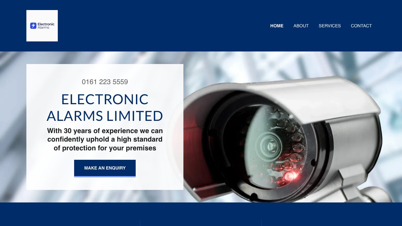 Electronic Alarms Ltd website