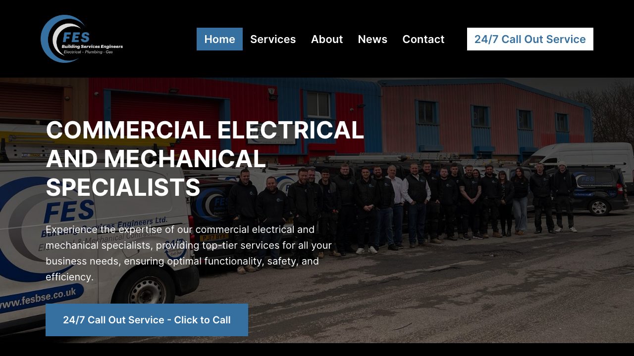 FES Services NE Limited website
