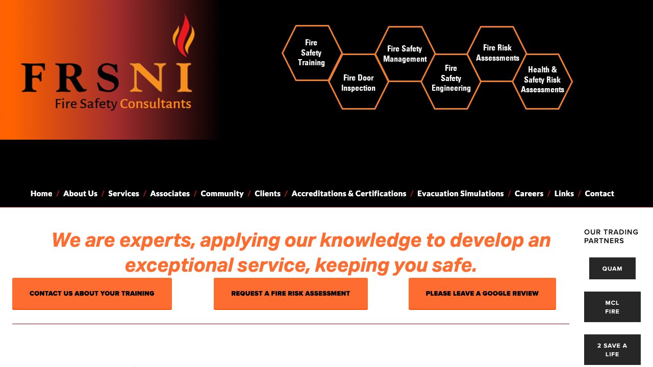 FRSNI Ltd website