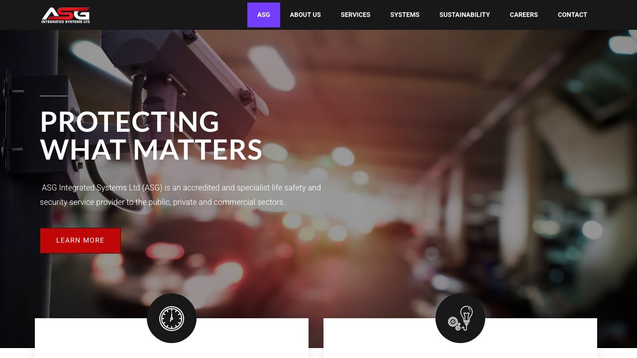ASG Integrated Systems Ltd website