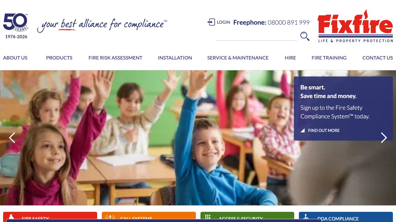 Avansys LLP t/a Fixfire website
