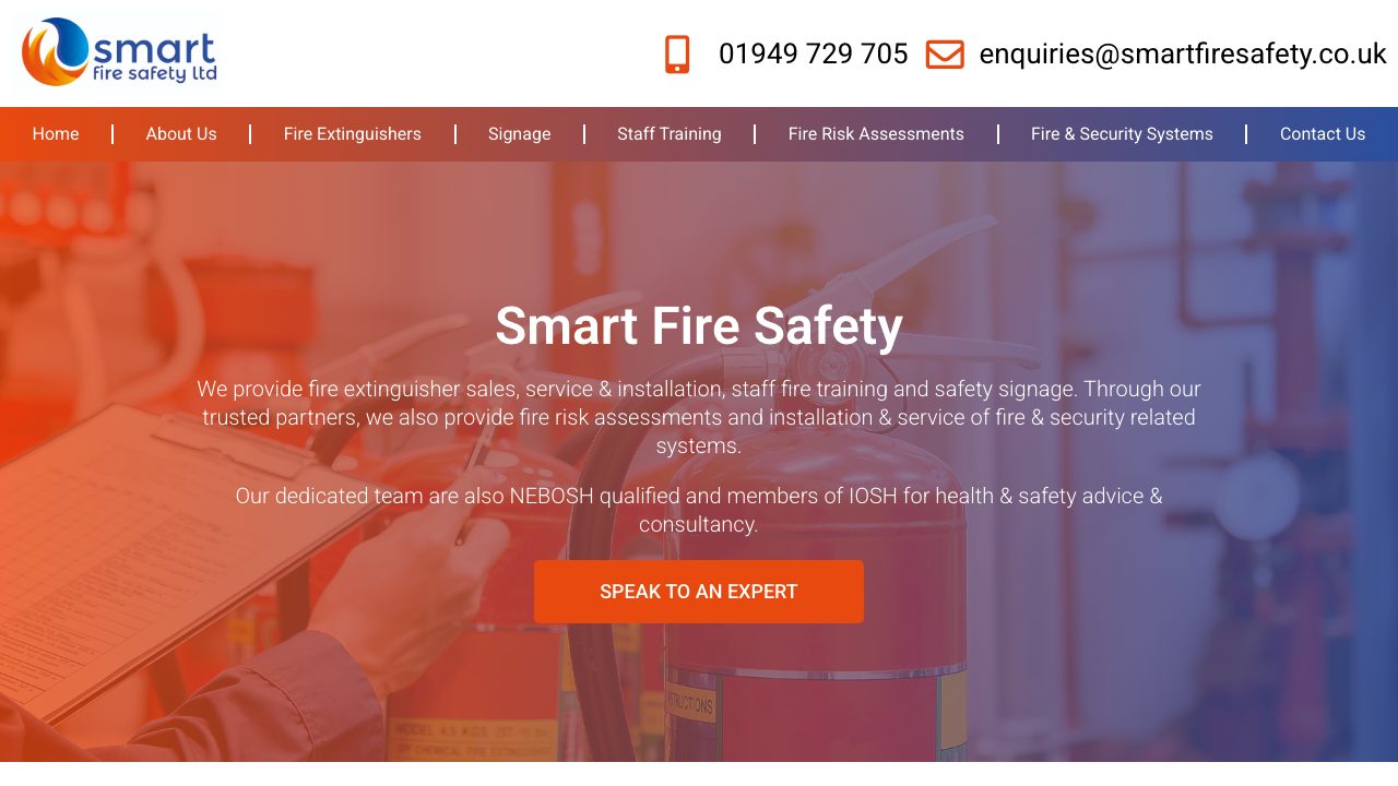 Smart Fire Safety Ltd website