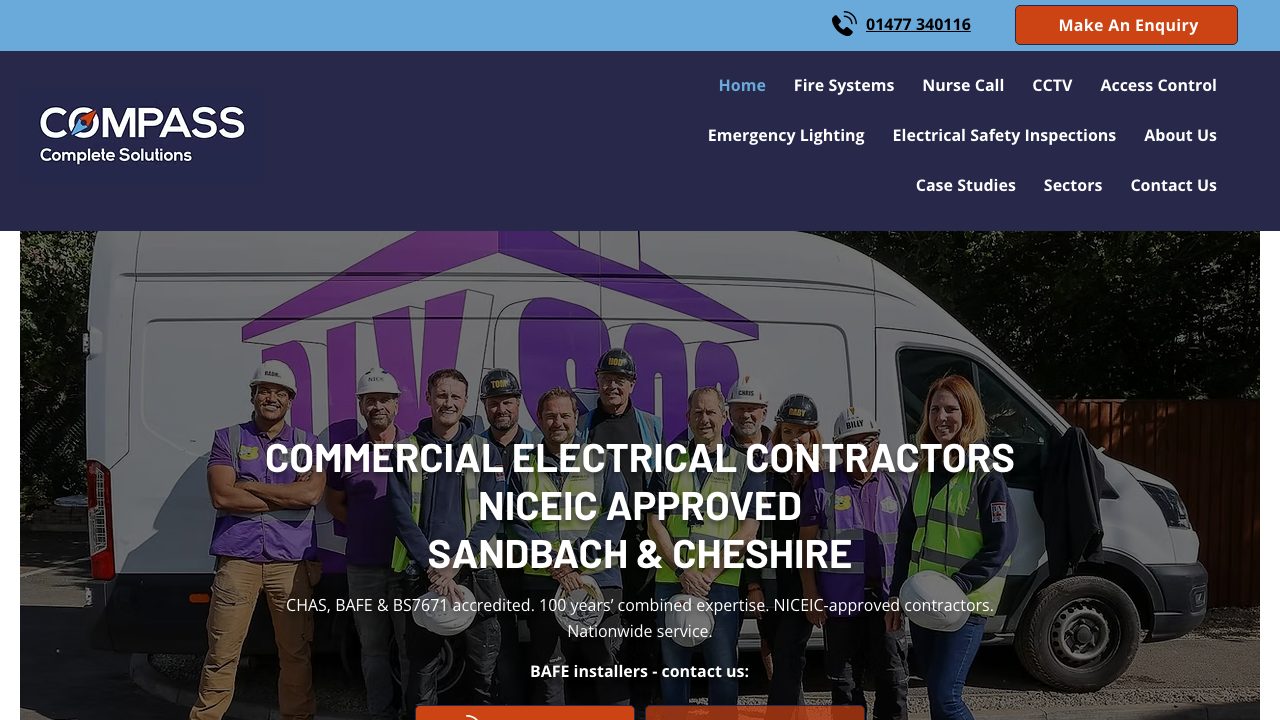 Compass Complete Solutions Ltd website