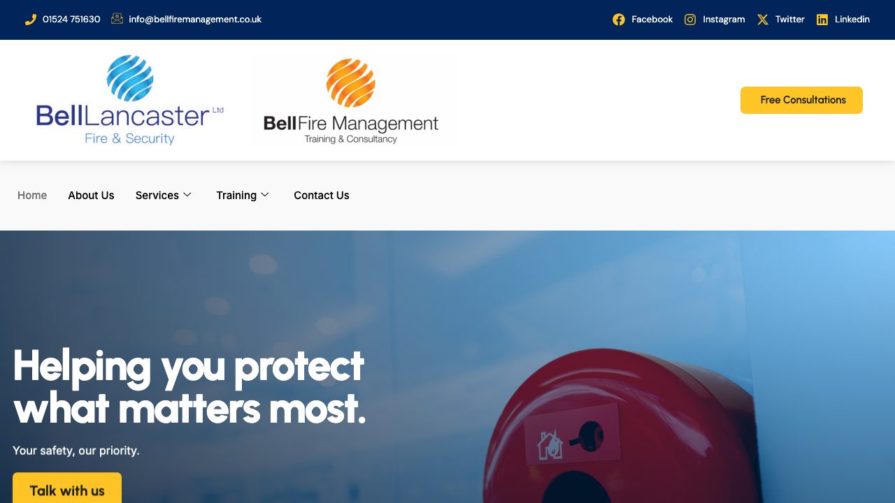 Bell Lancaster Limited website