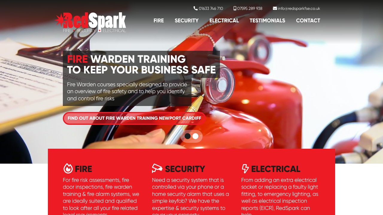 RedSpark FSE website