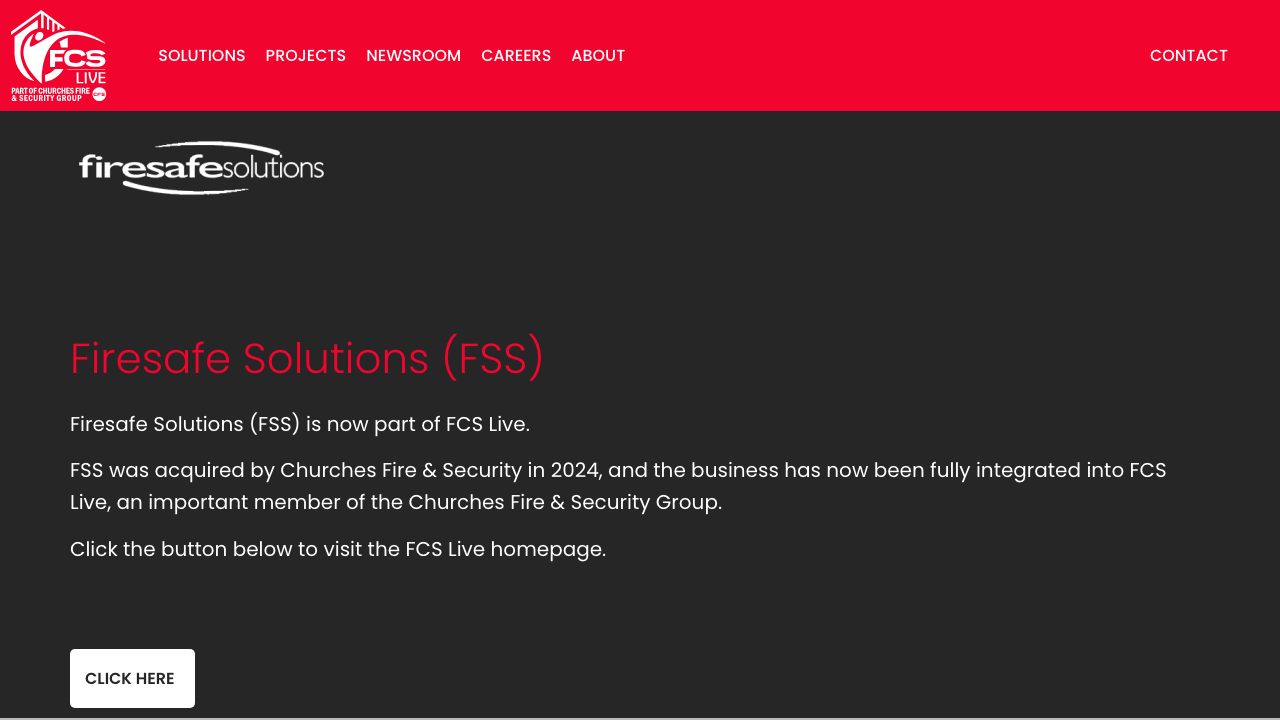 Fire Safe Fire Protection Services website