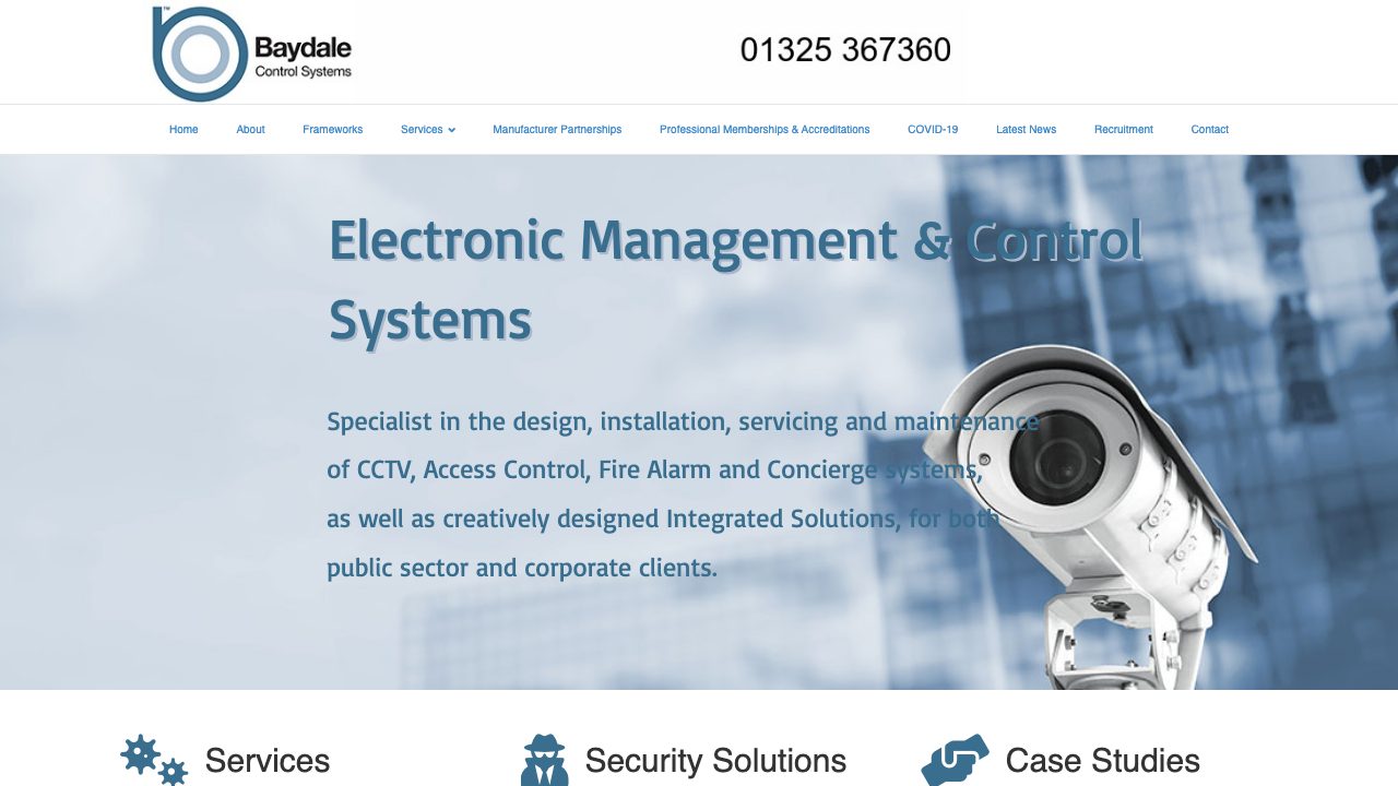 Baydale Control Systems Ltd website