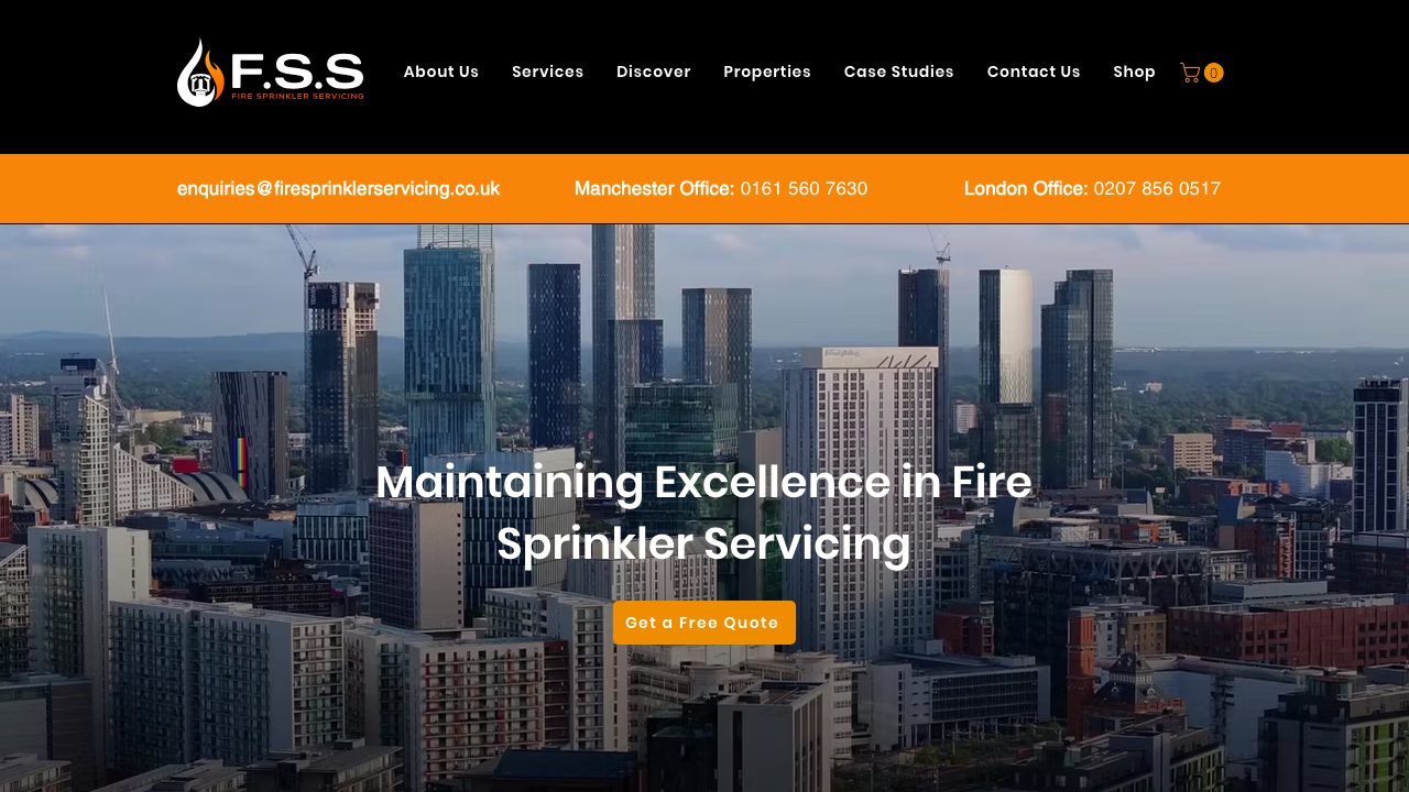 Jarvis fire sprinklers & maintenance LTD website
