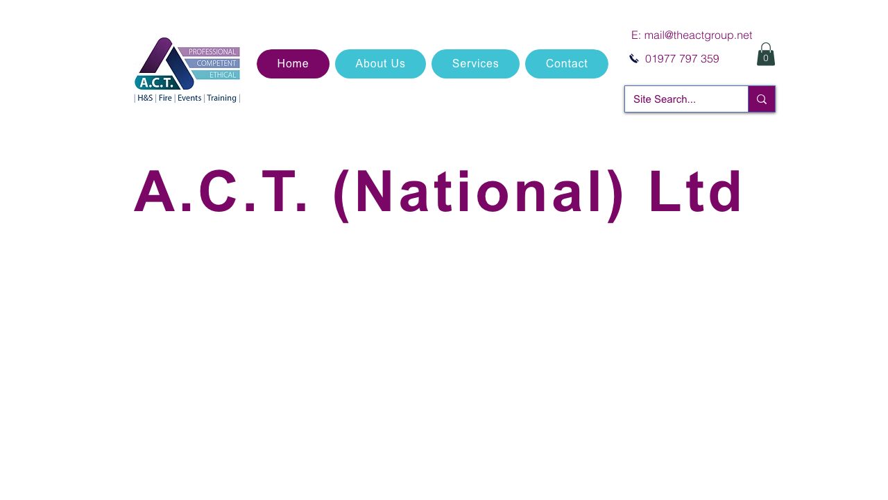 A.C.T (National) Ltd website