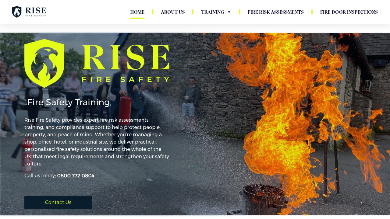 RISE Fire Safety Ltd website