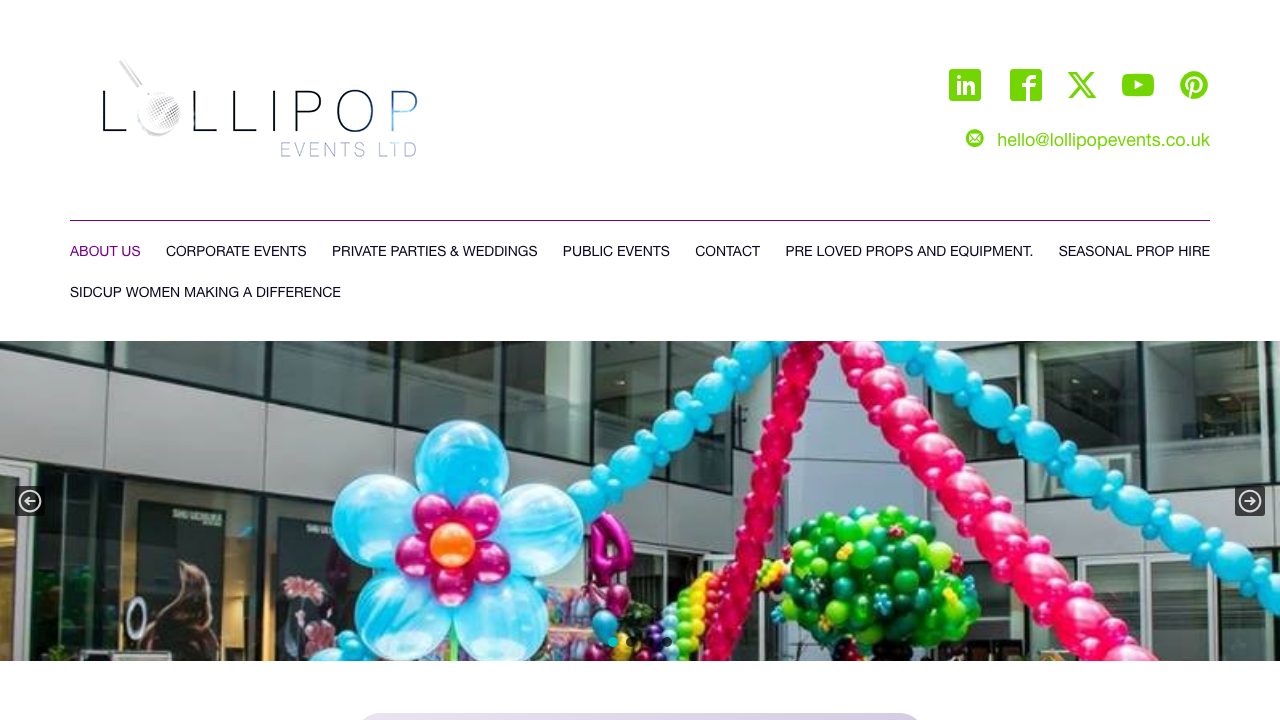 Lollipop Local Ltd website