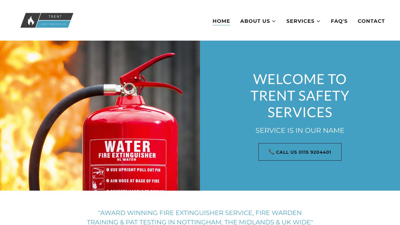 Trent Safety Services Ltd website