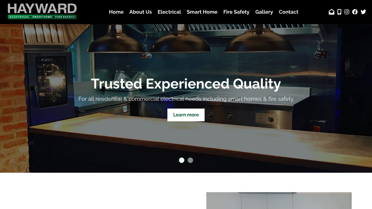 Hayward electrical (york) ltd website