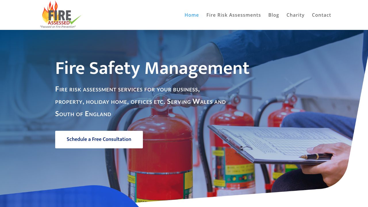Fire Assessed website