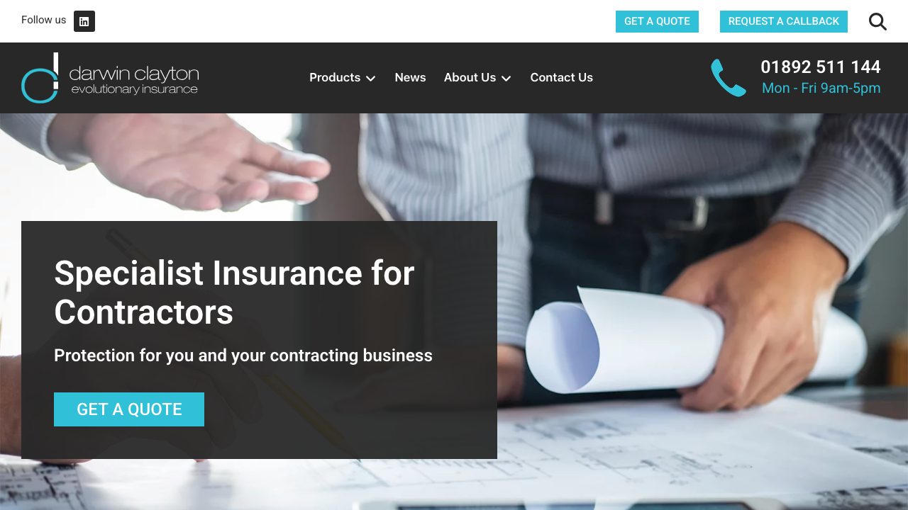 Darwin Clayton UK Limited website
