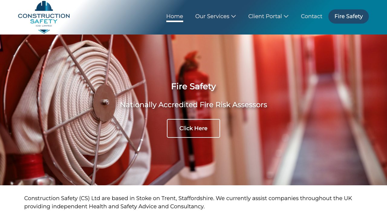 Construction Safety (CS) Ltd website