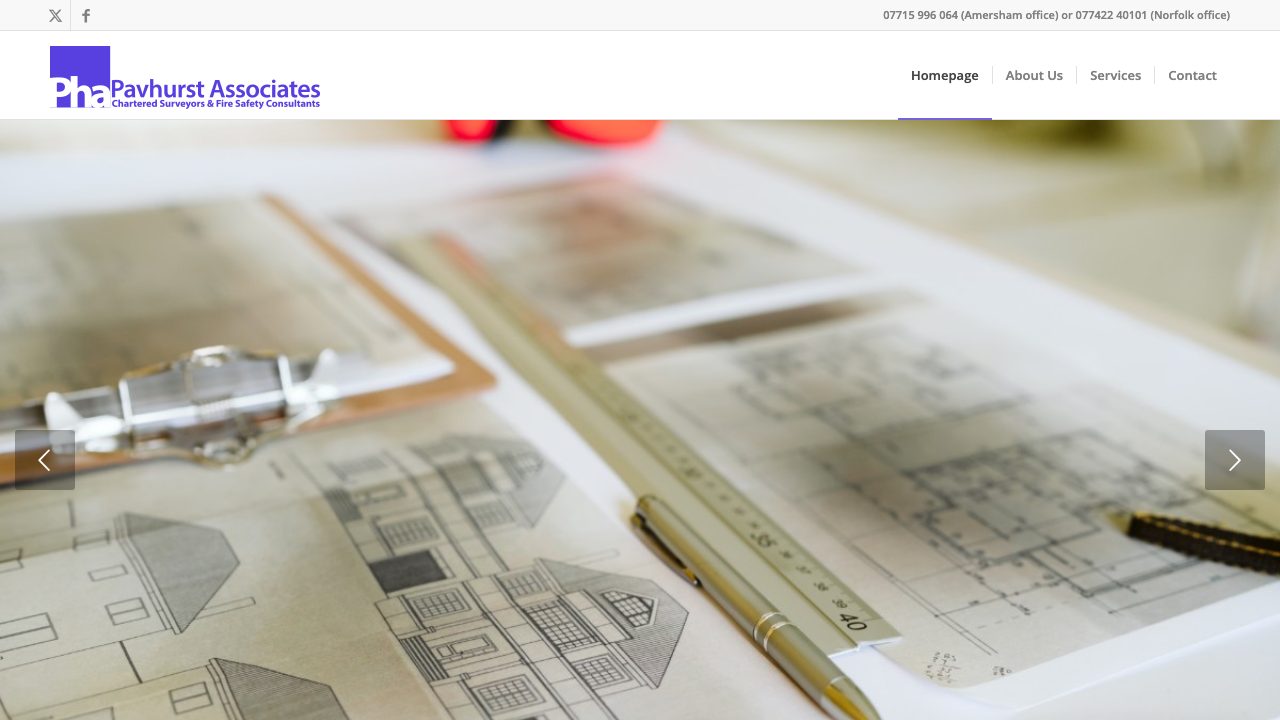 Pavhurst Associates Ltd website