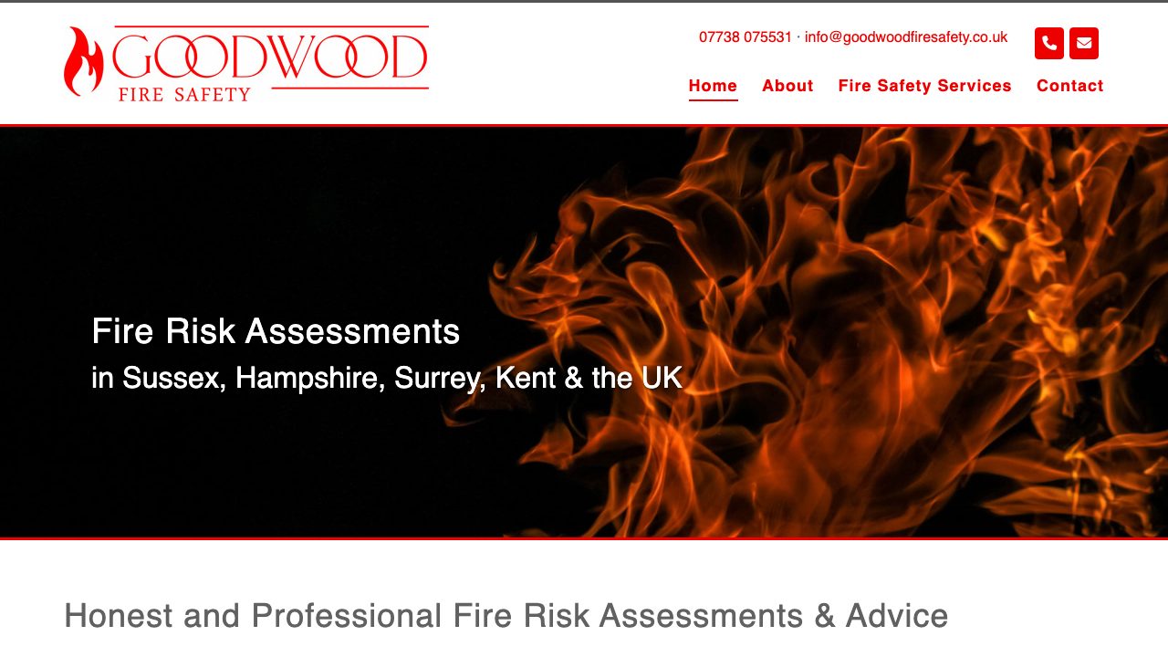 Goodwood Fire Safety website