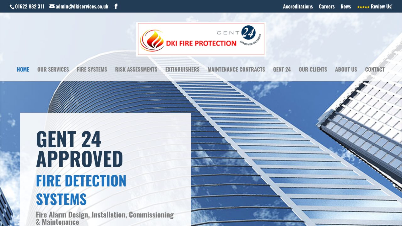 D K I Services Ltd website