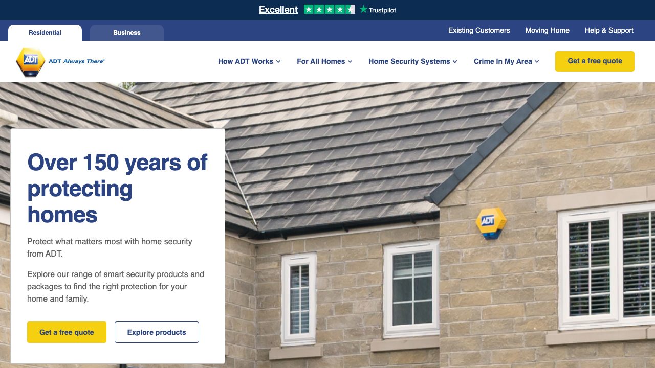 Electronic Security and Fire Ltd website