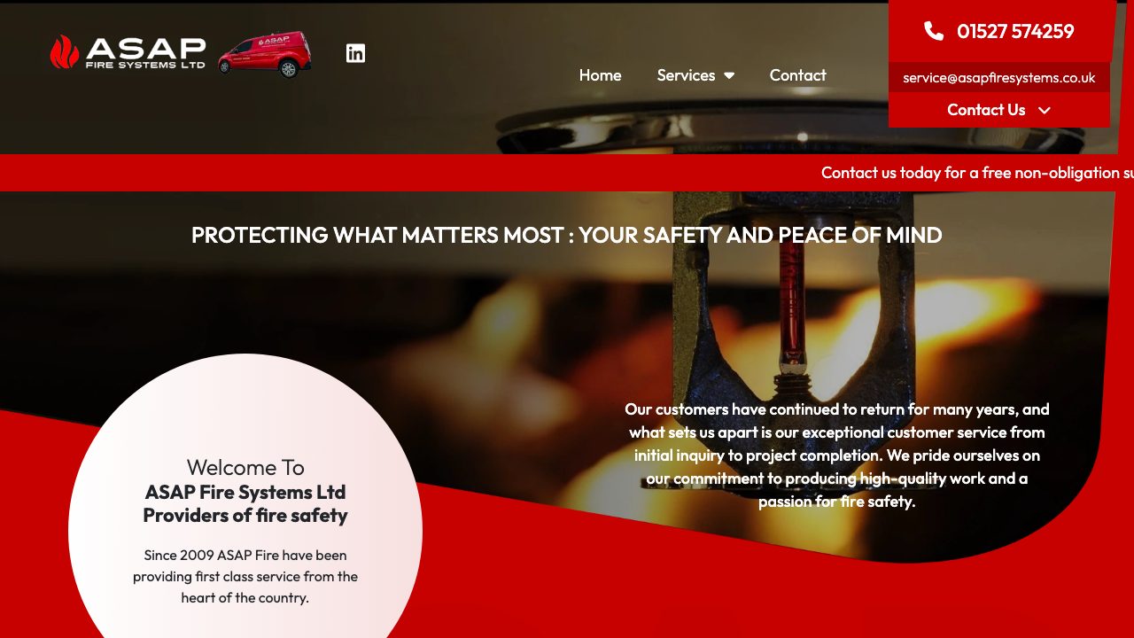 AF-X Fireblocker (UK) Ltd website