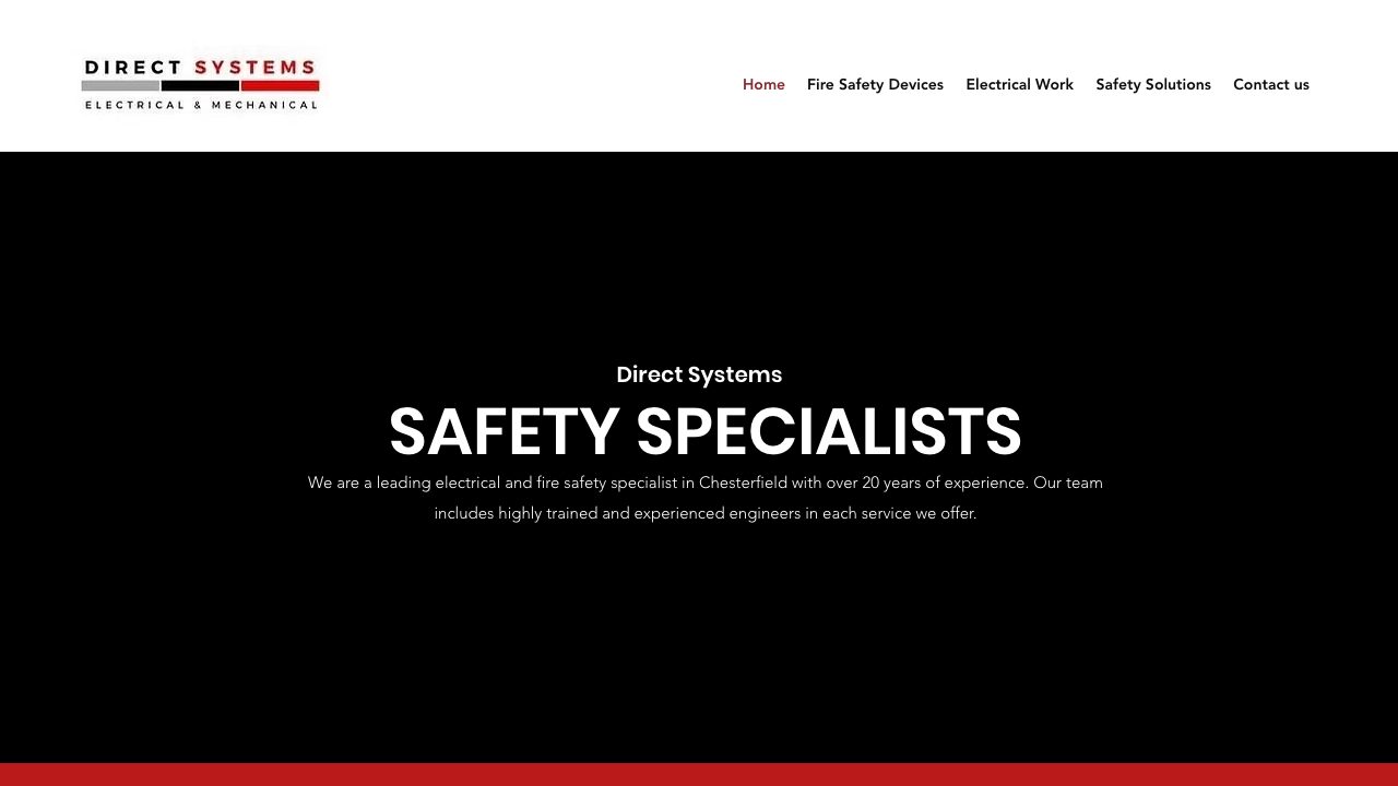 Direct Systems Chesterfield Ltd website