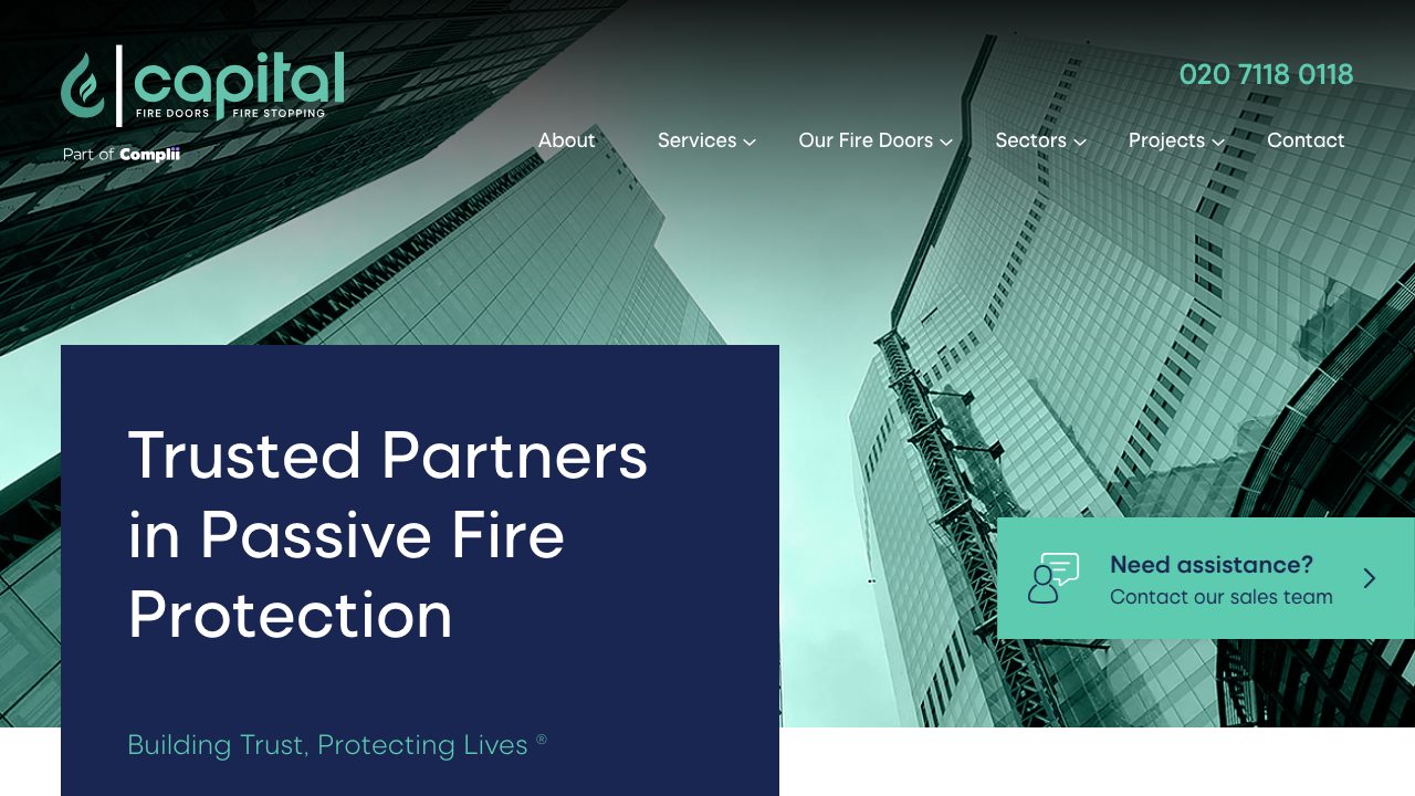 Capital Home Services Uk LTD website