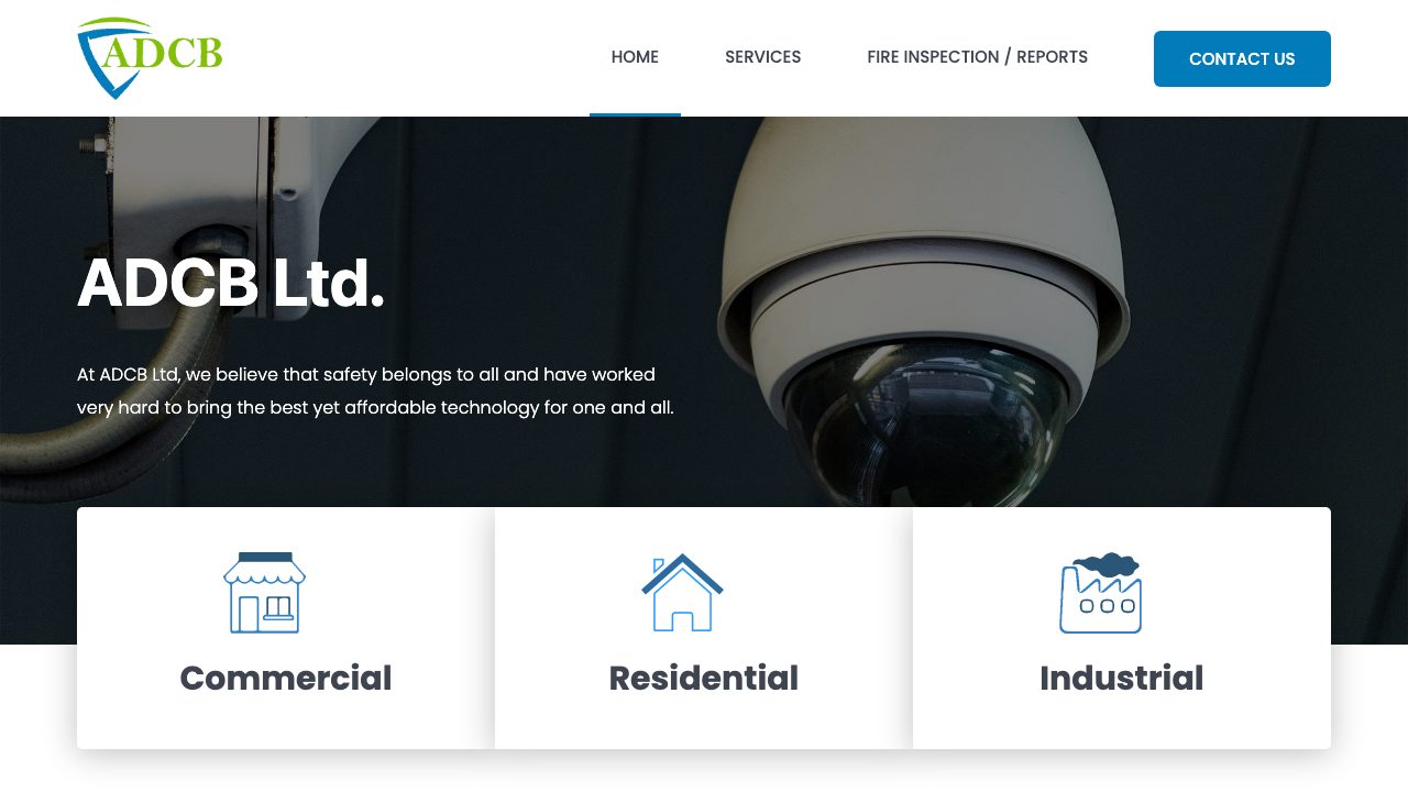 ADCB LTD website