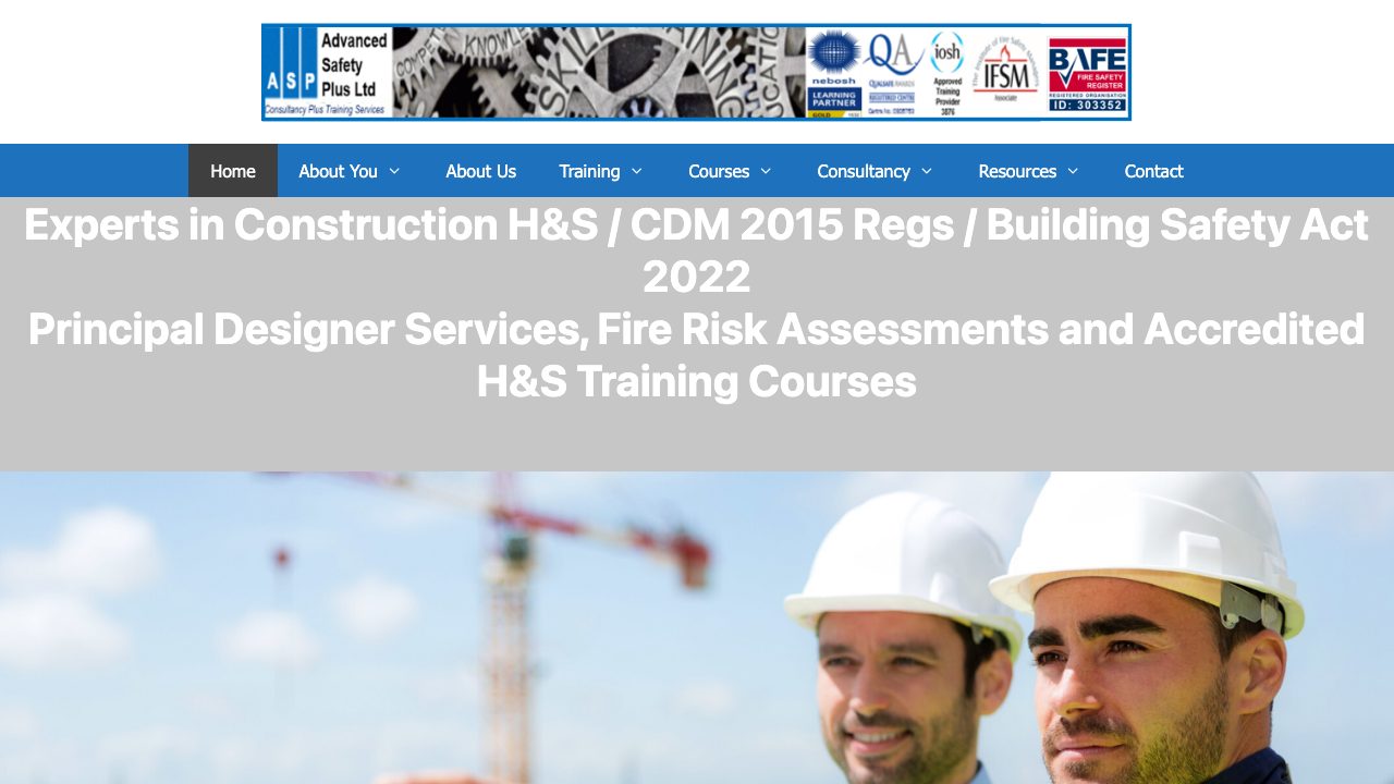 Advanced Safety Plus Ltd website