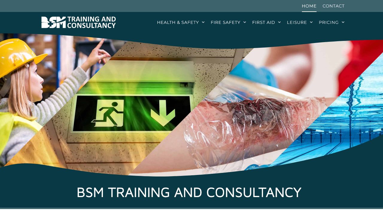 BSM Training and Consultancy website