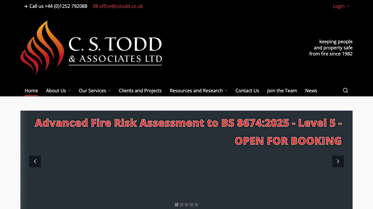 C S Todd and Associates website